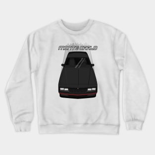 Chevrolet Monte Carlo 1984 - 1989 - black and red Crewneck Sweatshirt